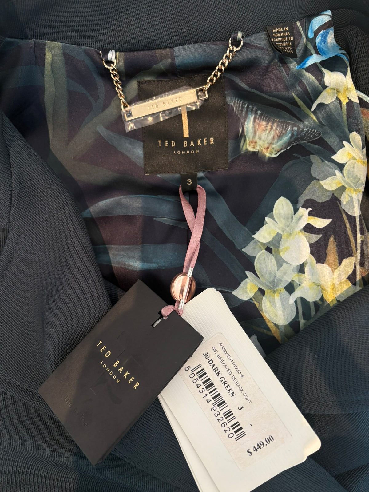 Manteau-Ted Baker - Vert