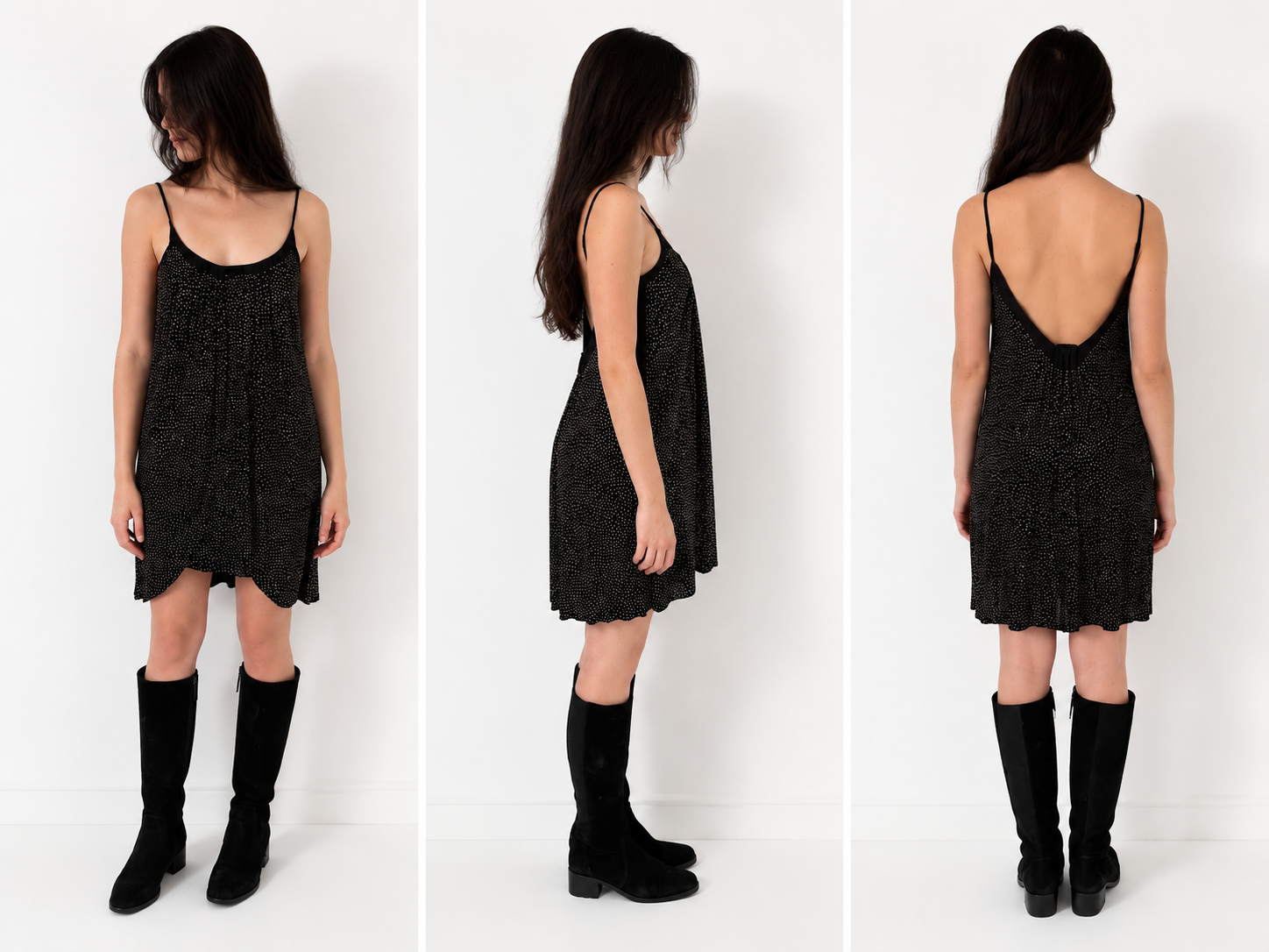 Magnifique robe Versace for H&M dans un élégant mélange de noir et or, confectionnée en 100 % viscose, offrant un tombé fluide et raffiné.

🖤 Taille : 6 (US)
🖤 Couleur : Noir et or
🖤 Matière : 100 % viscose
🖤 Style : Chic – parfaite pour les soirées, cocktails et événements spéciaux.
🖤 État : Excellent état – portée une seule fois.

💎 Pour découvrir d'autres vêtements de luxe et de créateurs, inscrivez-vous à notre groupe Facebook Vestiaire Signature et ne manquez aucune nouveauté! ✨
https://www.faceb